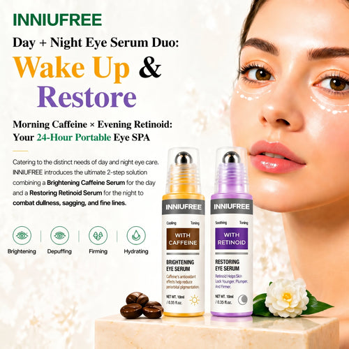 INNIUFREE™ CAFFEINE AND Retinoid EYE REPAIR SET