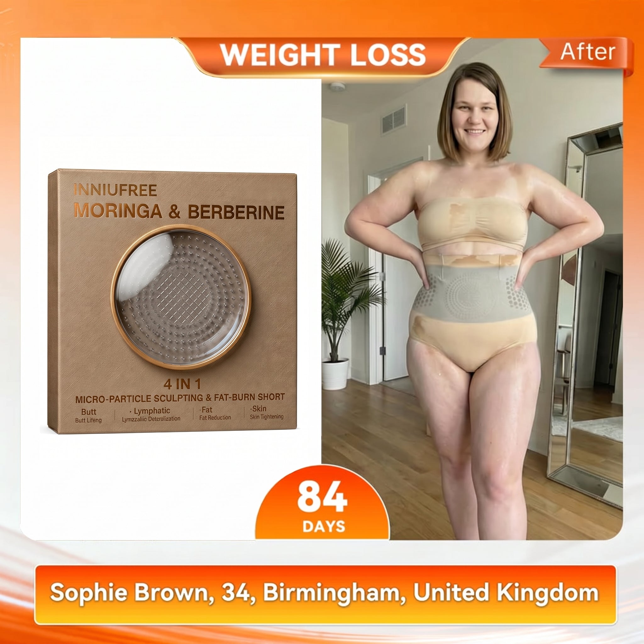🎖️𝐎𝐟𝐟𝐢𝐜𝐢𝐚𝐥 𝐁𝐫𝐚𝐧𝐝 𝐒𝐭𝐨𝐫𝐞 | Moringa & Berberine 4-In-1 Micro-Particle Sculpting & Fat-Burn Shorts